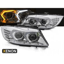 Xenon kit fari anteriori per BMW Serie 3 E90 berlina, E91 Touring LCI 2009-2011 con cromato base