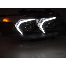 Xenon kit fari anteriori per BMW Serie 3 E90 berlina, E91 Touring LCI 2009-2011 con nero base