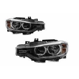 Xenon kit fari anteriori per BMW Serie 3 F30 berlina, F31 Touring 2013-2015 per modelli con di serie alogeno fari