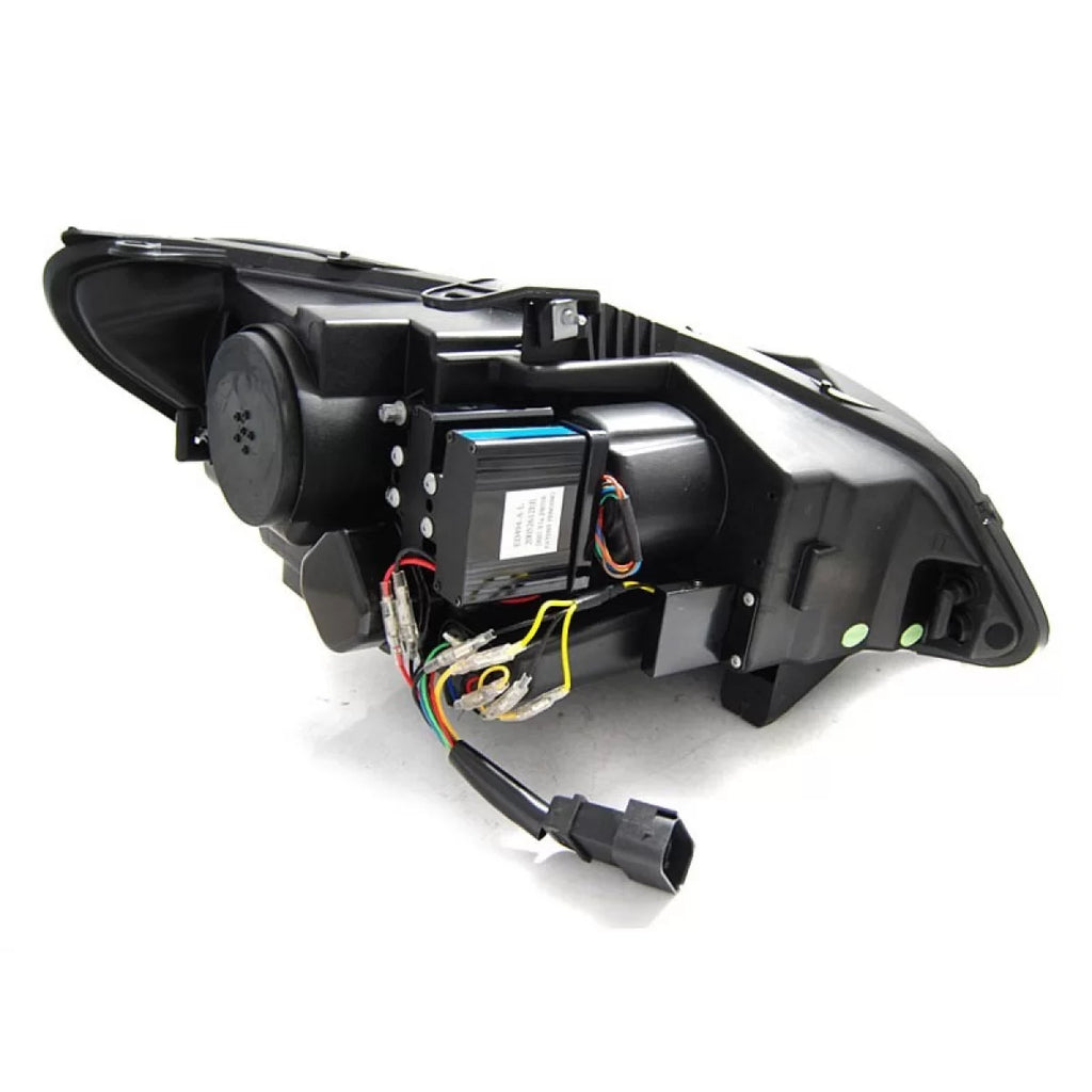 Xenon Set fari anteriori con 3D Angel Eyes per BMW Z4 E89 2009-2013 per AFS, nero base, sinistro e destro