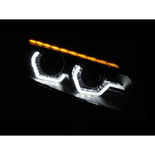 Carica l'immagine nel visualizzatore di Gallery, Xenon Set fari anteriori con 3D Angel Eyes per BMW Z4 E89 2009-2013 per AFS, nero base, sinistro e destro