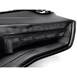 Xenon Set fari anteriori per Audi A5 2011-2016 con dinamico Indicatore di direzione, nero base, per il modello con DRL