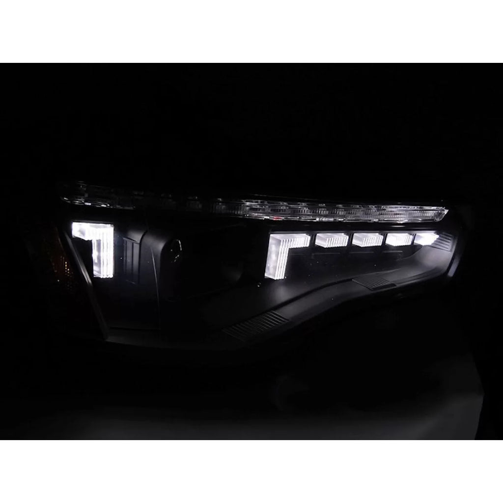 Xenon Set fari anteriori per Audi A5 2011-2016 con dinamico Indicatore di direzione, nero base, per il modello con DRL