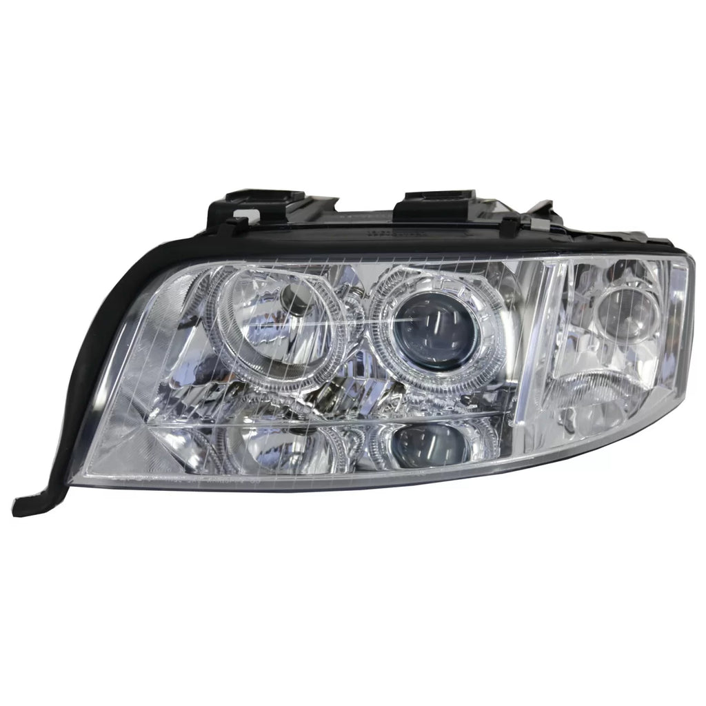 Xenon fari anteriori Angel Eyes per Audi A6 4B C5 (2001-2004) berlina Avant cromato