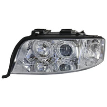 Carica l'immagine nel visualizzatore di Gallery, Xenon fari anteriori Angel Eyes per Audi A6 4B C5 (2001-2004) berlina Avant cromato