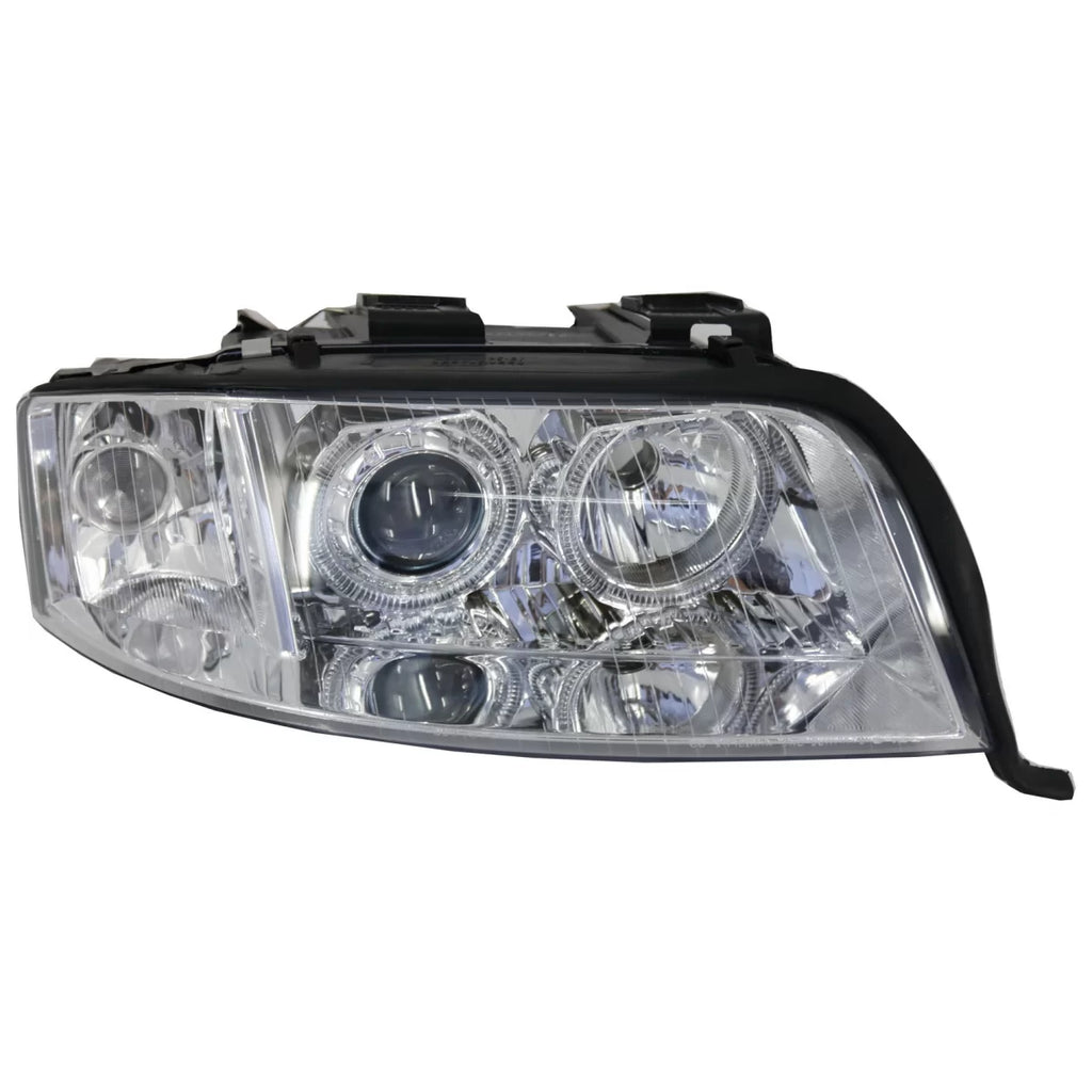 Xenon fari anteriori Angel Eyes per Audi A6 4B C5 (2001-2004) berlina Avant cromato
