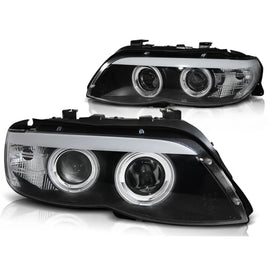 Xenon fari anteriori Angel Eyes CCFL nero compatibile BMW X5 E53 11.03-06