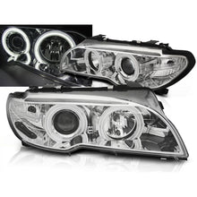 Xenon fari anteriori Angel Eyes CCFL cromato compatibile BMW E46 04.03-06 COUPE CABRIO