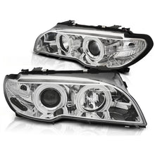 Xenon fari anteriori Angel Eyes CCFL cromato compatibile BMW E46 04.03-06 COUPE CABRIO