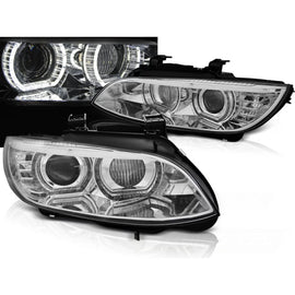Xenon fari anteriori Angel Eyes LED cromato compatibile BMW E92/E93 06-10