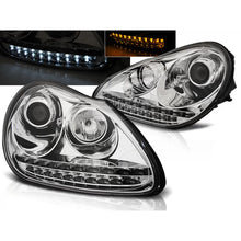 Carica l'immagine nel visualizzatore di Gallery, Xenon fari anteriori luce diurna cromato compatibile PORSCHE CAYENNE 02-06