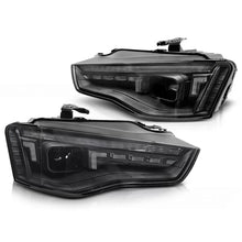 Carica l'immagine nel visualizzatore di Gallery, Xenon fari anteriori LED nero SEQ compatibile AUDI A5 11-16