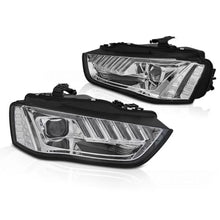 Carica l'immagine nel visualizzatore di Gallery, Xenon fari anteriori LED cromato SEQ compatibile AUDI A4 B8 12-15