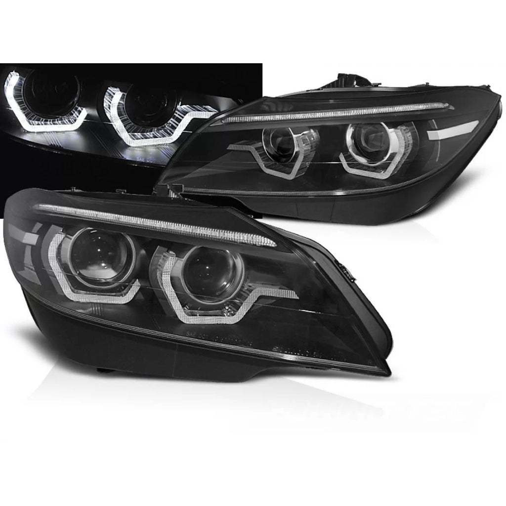 Xenon fari anteriori LED DRL nero SEQ compatibile BMW Z4 E89 09-13
