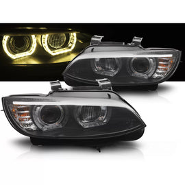 Xenon fari anteriori giallo LED nero DRL compatibile BMW E92 / E93 06-10