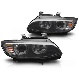 Xenon fari anteriori giallo LED nero DRL compatibile BMW E92 / E93 06-10