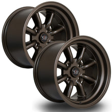 Set 2 cerchi in lega Rota Wheels RKR 15x9 4x114.3 ET0 Bronze ricondizionato
