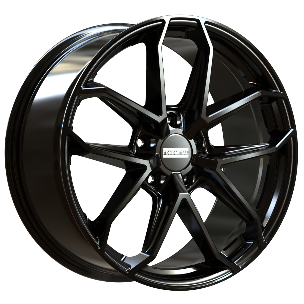 Cerchio in Lega Fondmetal INSPIRED ZELOS (FMI15) 20x8.5 ET32 5x130 GLOSSY BLACK