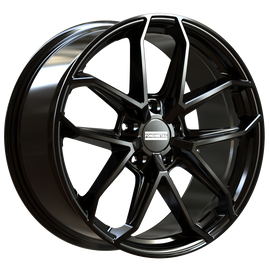 Cerchio in Lega Fondmetal INSPIRED ZELOS (FMI15) 20x10 ET39 5x120 GLOSSY BLACK