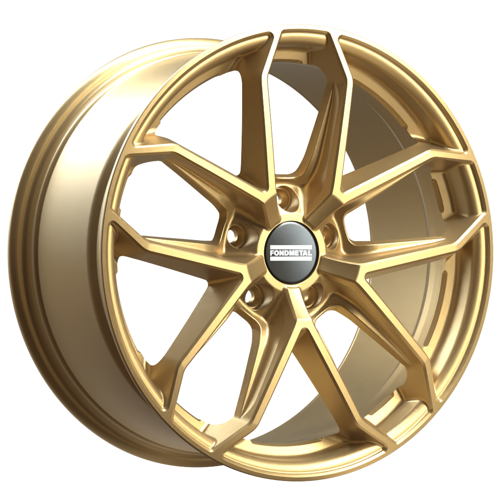 Cerchio in Lega Fondmetal INSPIRED ZELOS (FMI15) 20x10 ET39 5x120 MATT GOLD