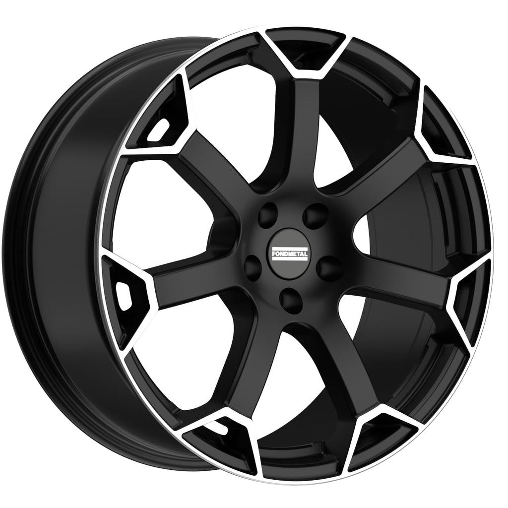 Cerchio in Lega Fondmetal INSPIRED ZEPHYRUS (FMI18) 19x8.5 ET45 5x112 MATT BLACK MACHINED