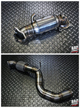 Kit downpipe + front pipe BAQ Exhaust Honda Civic Type R FK8 (2017+) – foto 1