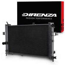 Radiatore Sportivo in Alluminio Nero Vauxhall Opel Astra G MK4 / Zafira MK1 Z20LET 2.0 Turbo GSI 99-05