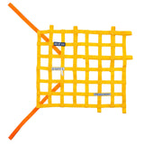 Sparco FIA Rete protezione finestrino Yellow