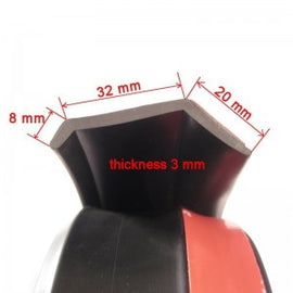 Aerodynamics Lip Anteriore in Gomma EZ Style (Universal)