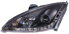 Ford Focus MK1 01-04 Fari Anteriori R8 Style a LED Neri V1