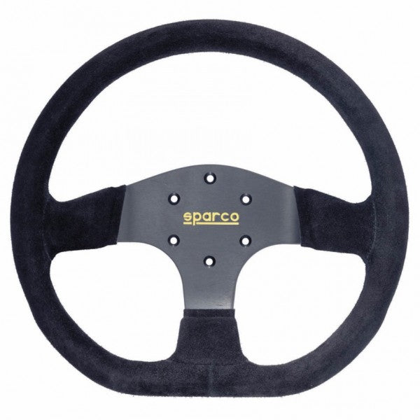 Sparco R353 Volate 36 mm Piatto Camoscio nero Raggi neri