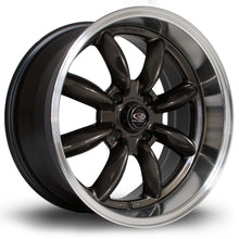 Load image into Gallery viewer, Cerchio in Lega Rota RB-R 17x8.5 4x114.3 ET4 Gunmetal