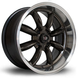 Cerchio in Lega Rota RB-R 17x8.5 4x114.3 ET4 Gunmetal