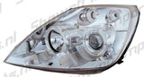 Ford Fiesta MK6 4/02+ Fari Anteriori Angeleye Chrome