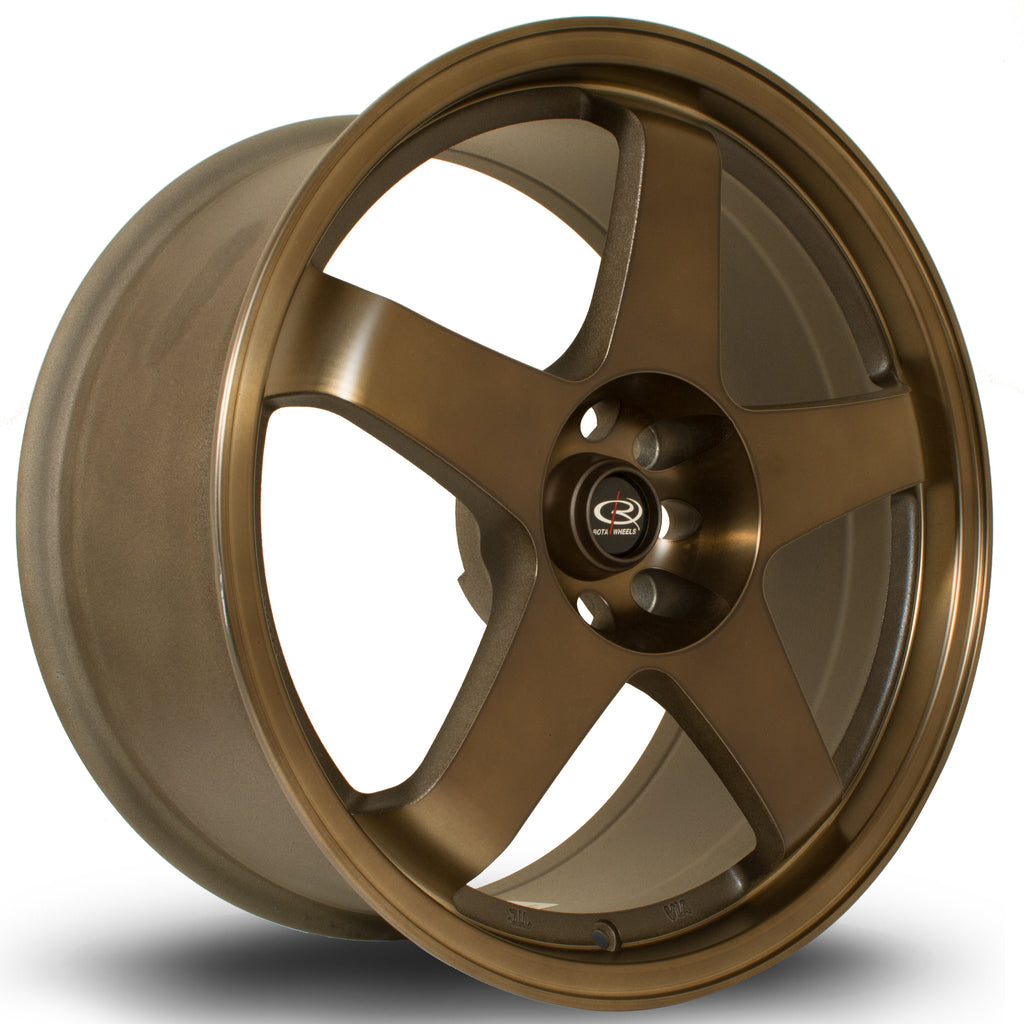 Cerchio in Lega Rota GTR 18x8.5 4x114.3 ET30 Bronze