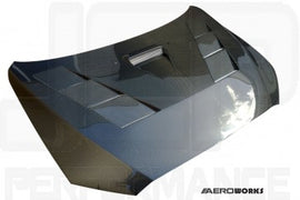 Mitsubishi Lancer Evo X 08/- Cofano in Carbonio VT style