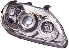 Carica l&#39;immagine nel visualizzatore di Gallery, Honda Civic EK EJ 96-98 Fari Anteriori Angel Eye Chrome Sonar