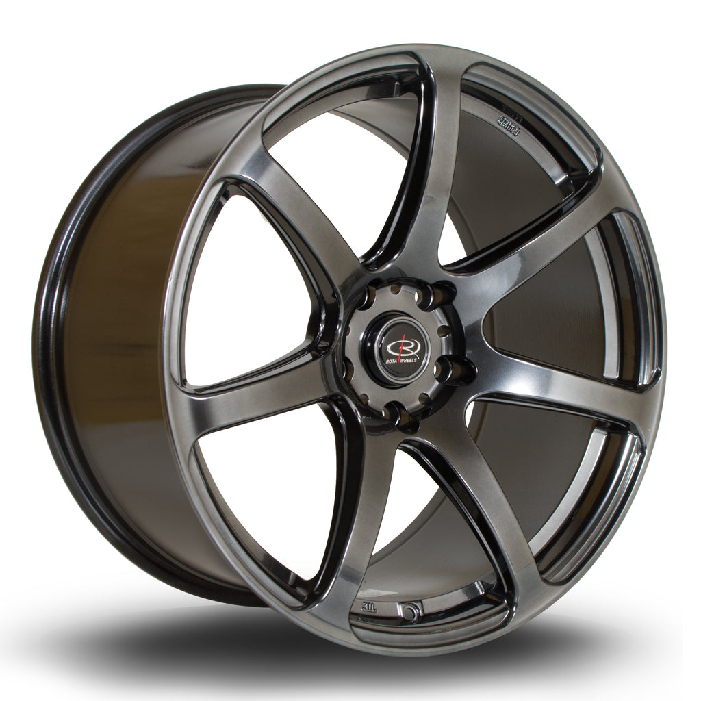 Cerchio in Lega Rota Pro R 19x10 5x120 ET37 Hyper Black