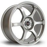 Cerchio in Lega Rota Boost 17x8 5x108 ET48 Steel Grey