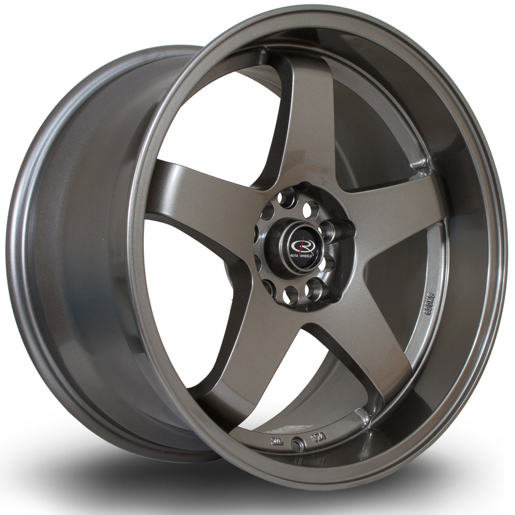 Cerchio in Lega Rota GTR-D 18x9.5 5x114.3 ET12 Bronze