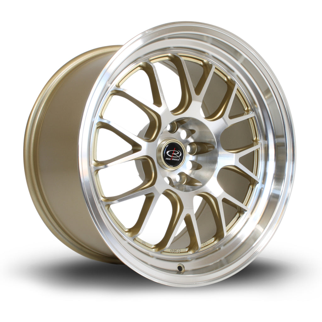 Cerchio in Lega Rota MXR 18x10 5x114.3 ET12 Gold