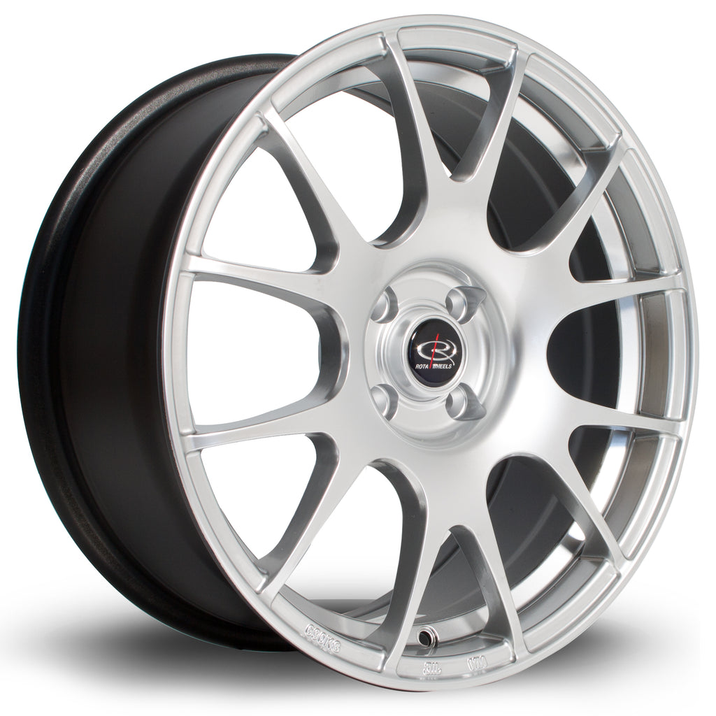 Cerchio in Lega Rota Blitz 17x7.5 4x108 ET45 Silver