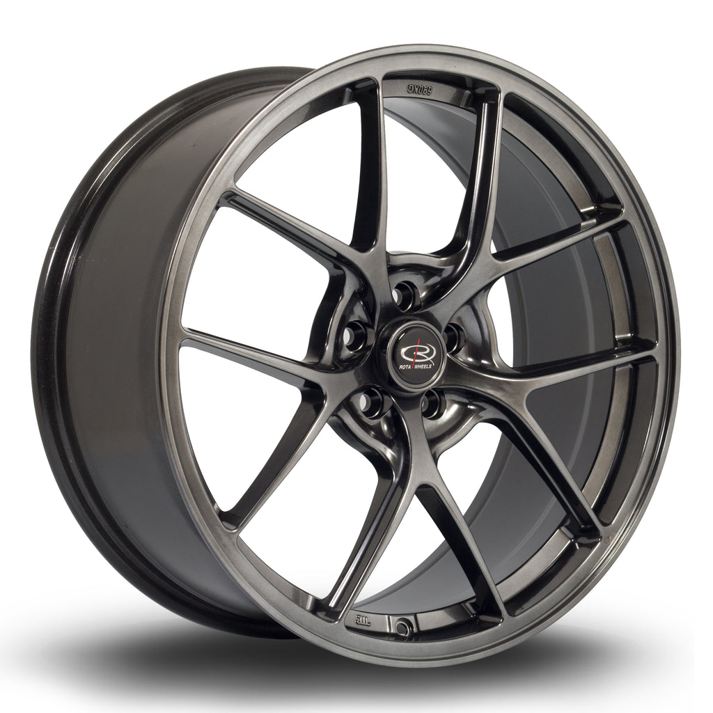 Cerchio in Lega Rota KBF 19x8.5 5x100 ET44 Hyper Black