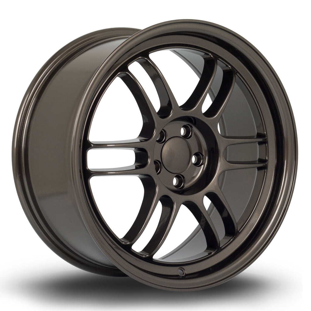 Cerchio in Lega Rota TFS3 18x8.5 5x108 ET42 Gunmetal