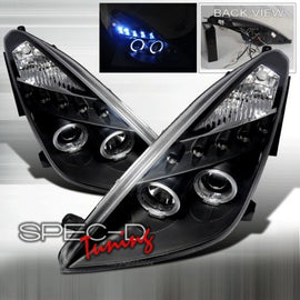 Toyota Celica T23 99+ R8 Style Fari Anteriori Neri