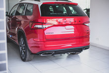 Load image into Gallery viewer, Splitter posteriore centrale (con barre verticali) Skoda Kodiaq RS