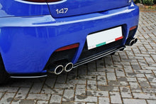 Load image into Gallery viewer, Splitter posteriore centrale ALFA ROMEO 147 GTA (con barre verticali)