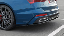 Carica l&#39;immagine nel visualizzatore di Gallery, Splitter posteriore centrale (con barre verticali) Audi A6 S-Line Avant C8