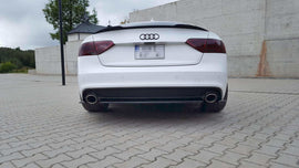 Splitter Posteriore Centrale senza Barre Verticali Audi A5 S-Line 8T Facelift (2011-2016)