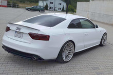 Load image into Gallery viewer, Splitter posteriore centrale AUDI A5 S-LINE FACELIFT (con barre verticali)